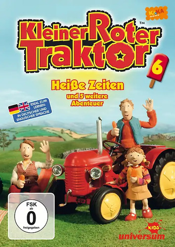 Kleiner roter traktor - roter, 6
