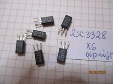 6 Stück Transistor  2SC3328  Si  NPN 80V  2A  0,9W   gebraucht geprüft