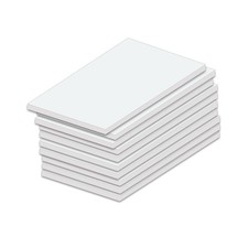 PRICARO Notizblock "Blanko", magnetisch, A7, 10 Stück