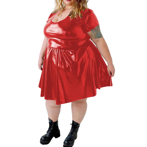 Sexy pvc high waist - sexy,