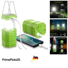 LED Solar Campinglampe  mit