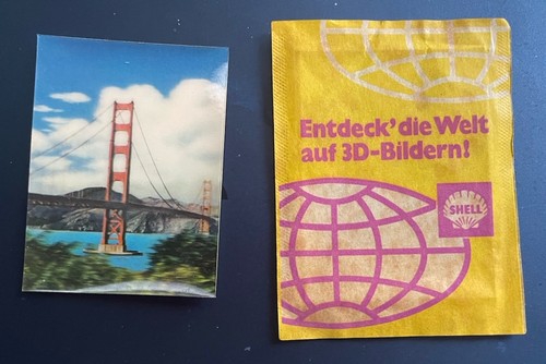 Shell sammelbilder - sammelbilder, 3d