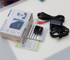 Medion MD 83780  Musik-Adapter Bluetooth mit Audiokabel und Steckernetzteil im O