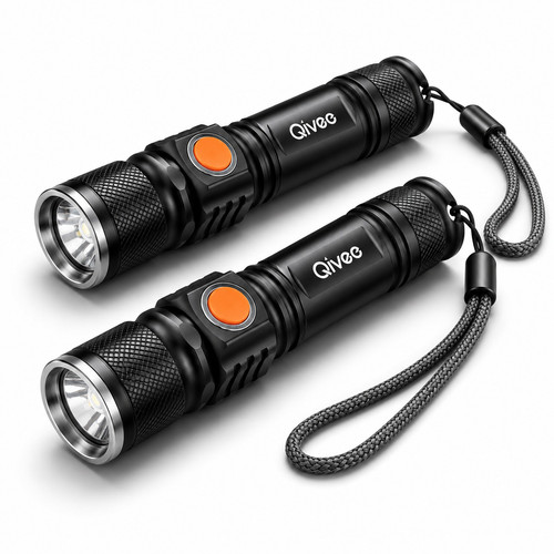 Starke led usb taschenlampe - 2x,