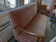 Altdeutsche Sitzgarnitur mit Löwenfüßen, Konvolut