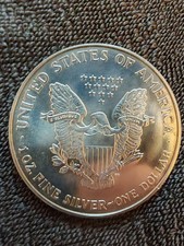 1 Oz Silbermünze American