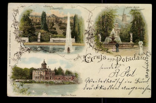 Potsdam schloss sanssouci - potsdam,,