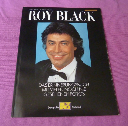 Roy black erinnerungsbuch - black, heft