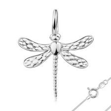 Kette libelle anhänger - kette,