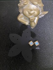 Ohrringe gold synt. Opal  -