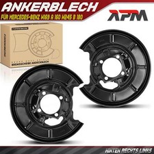 2x Ankerblech Bremsscheibe