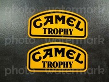 2x CAMEL Trophy Black/ Yel