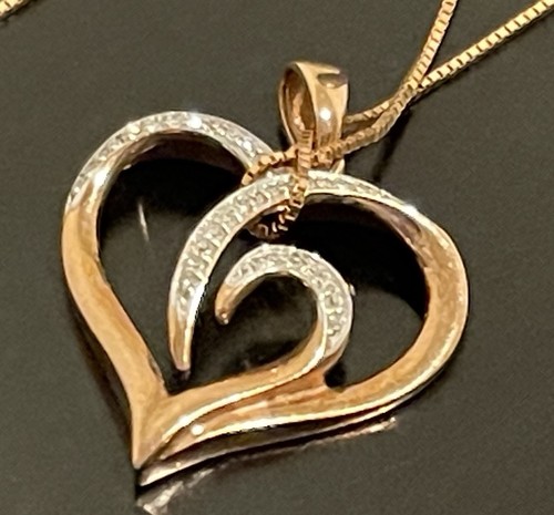 10k massiver rotgold diamant - massiver,