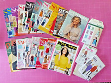 Konvolut Schnittmusterhefte  fashion style, ottobre,  nähmode, nähstyle u.a.