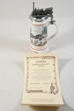 C25B02- Badischer Eisenbahner Heimatkrug Porzellan Serie Karlsruhe Lithophanie 