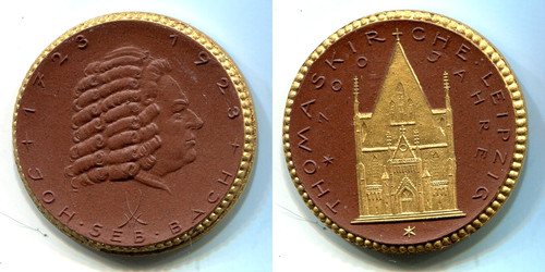Steinzeugmedaille 1923 j s - 1923,