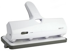 RAPESCO Vierfachlocher ALU 40, 40 Blatt, weiß