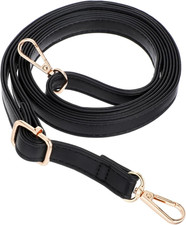 Leder Taschengurt Schwarz