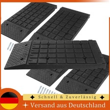 Überfahrrampen Schwarz Paar