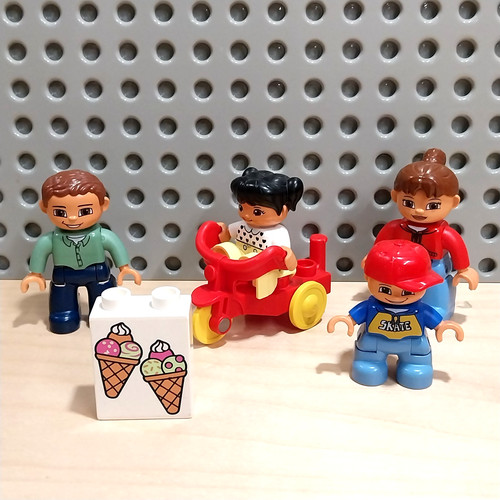 Lego duplo figur - duplo, vater