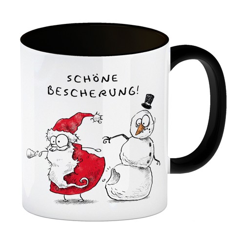 Weihnachtsmann und schneemann - weihnachtsmann,