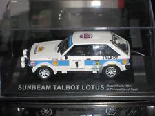 IXO Talbot Sunbeam Lotus #1 Rally Brazil 1981 1:43