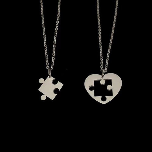 Halskette partnerkette puzzle - halskette,