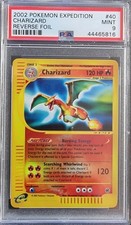Pokemon | Charizard 40 Expedition | Reverse Holo | Englisch | PSA 9