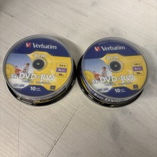 Verbatim DVD+RW 8cm Matt Sil
