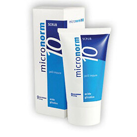 Micronorm scrub peeling 75m - scrub, 10