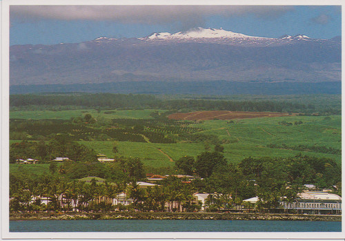 Ansichtskarte hawai stadt - hawai'i,