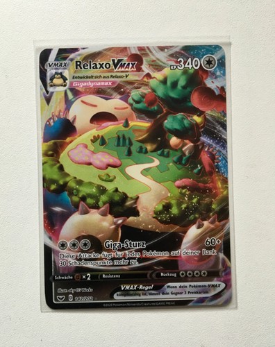 Pokémon karte relaxo - relaxo, vmax