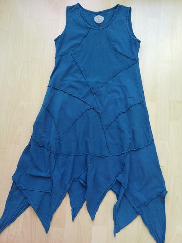 Vishes damenkleid zipfelkleid - damenkleid,