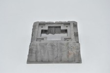 LEGO Bauplatte 3D neues dunkelgrau Dark Bluish Gray Baseplate 16x16 53588pb01