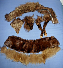 Pelz Teile- Fuchskopf-  Nerz