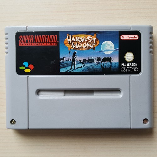 Harvest moon super - harvest, nintendo