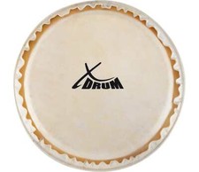 6,5" XDrum Bongo Natur Fell