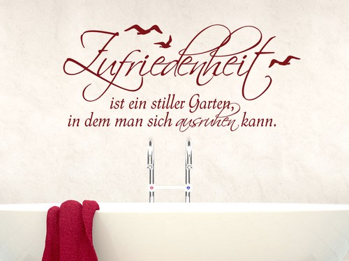 Wandtattoo spruch - wandtattoo,