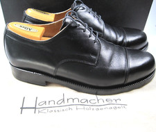Handmacher Herrenschuhe in 41 / UK 7,5  / Top / Schwarz / Holzgenagelt