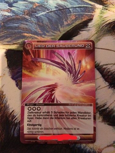 Chaotic tcg einzelkarte - einzelkarte, "lied