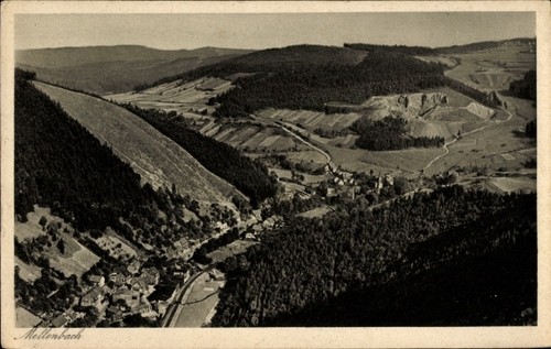 Mellenbach glasbach im - ak,