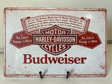 Harley Davidson Budweiser Beer