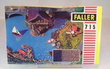 Faller H0 715 Zubehör Steine, Schotter, Waldboden OVP 70er Jahre #3990