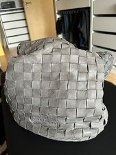 Liebeskind Tasche Leder Geflochten Stone grey Grau