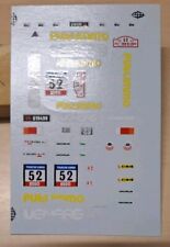 Modellbau 1:43 Decals Motorsport OPEL Ascona B Gr 2 PUPLIMO Nr 52  Rallye TdC