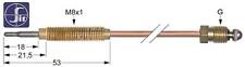 SIT Thermoelement für Heidebrenner Länge 750mm M8x1 M10x1