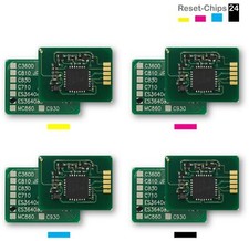 4x Toner Chip Y/M/C/K passt