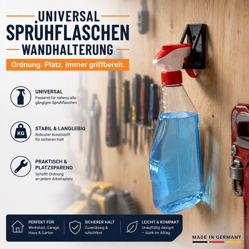 Sprühflaschenhalter