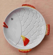 Fischteller italienische Keramik