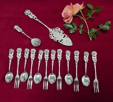 Set Hildesheimer Rose Antiko 800 Silber